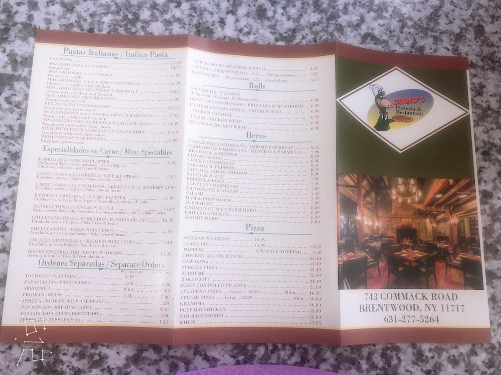Dino's Menu image 4